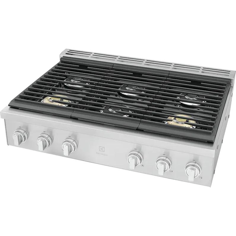  Electrolux 36-inch Gas Rangetop ECCG3672AS IMAGE 3