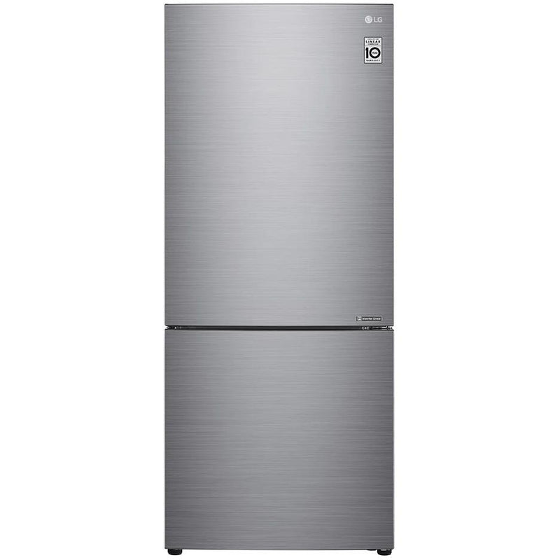  LG 28-inch, 14.7 cu.ft. Counter-Depth Bottom Freezer Refrigerator with Multi-Air Flow Cooling LBNC15251V IMAGE 1