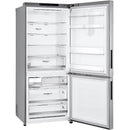  LG 28-inch, 14.7 cu.ft. Counter-Depth Bottom Freezer Refrigerator with Multi-Air Flow Cooling LBNC15251V IMAGE 2