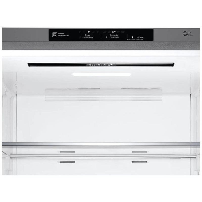  LG 28-inch, 14.7 cu.ft. Counter-Depth Bottom Freezer Refrigerator with Multi-Air Flow Cooling LBNC15251V IMAGE 4