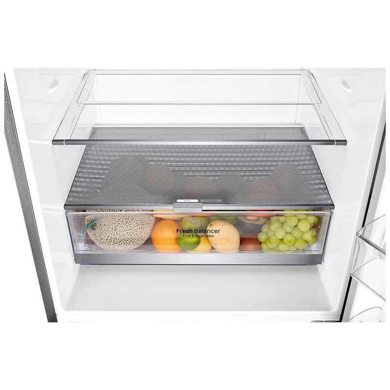  LG 28-inch, 14.7 cu.ft. Counter-Depth Bottom Freezer Refrigerator with Multi-Air Flow Cooling LBNC15251V IMAGE 6