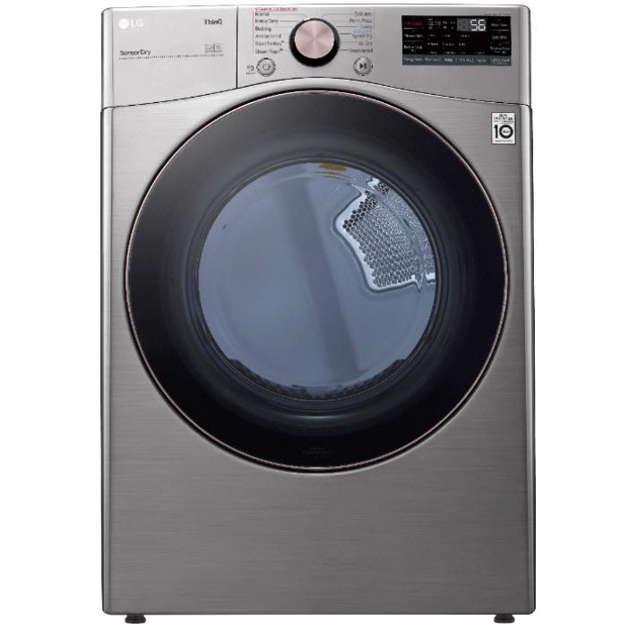  LG 7.4 cu.ft. Electric Dryer with AI Sensor Dry™ DLEX3850V IMAGE 1