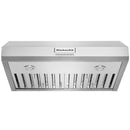 KitchenAid 30-inch Commercial-Style Series Under Cabinet Range Hood KVUC600KSS IMAGE 1