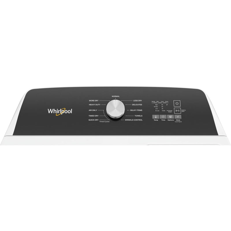  Whirlpool 7.0 cu. ft. Electric Dryer with Moisture Sensing YWED5010LW IMAGE 3