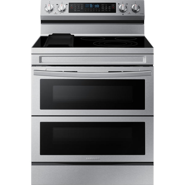  Samsung 30-inch Freestanding Electric Range with Flex Duo™ NE63A6751SS/AC IMAGE 1