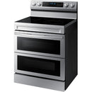  Samsung 30-inch Freestanding Electric Range with Flex Duo™ NE63A6751SS/AC IMAGE 2
