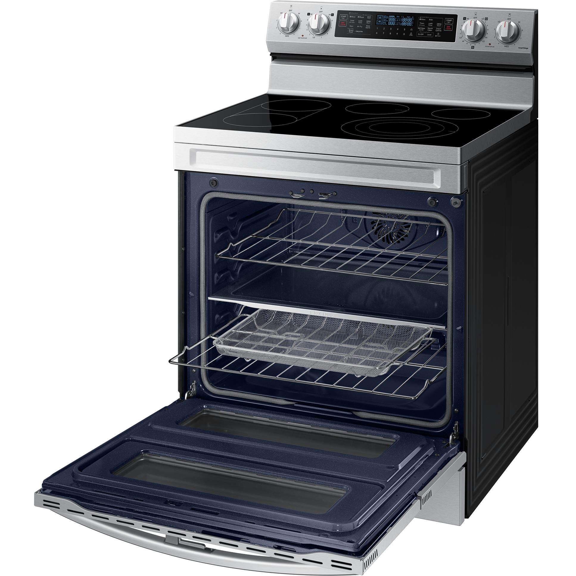  Samsung 30-inch Freestanding Electric Range with Flex Duo™ NE63A6751SS/AC IMAGE 6