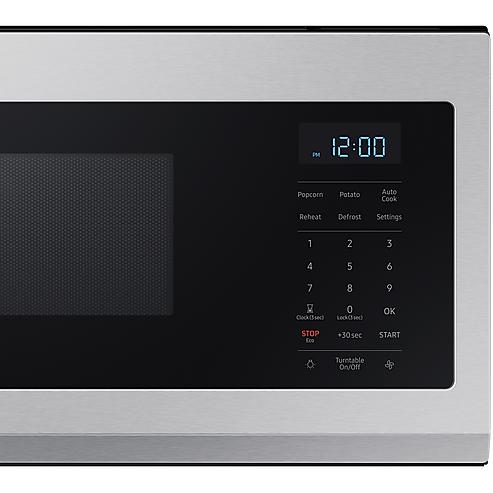  Samsung 30-inch, 1.1 cu.ft. Over-the-Range Microwave Oven with Wi-Fi Connectivity ME11A7510DS/AC IMAGE 10
