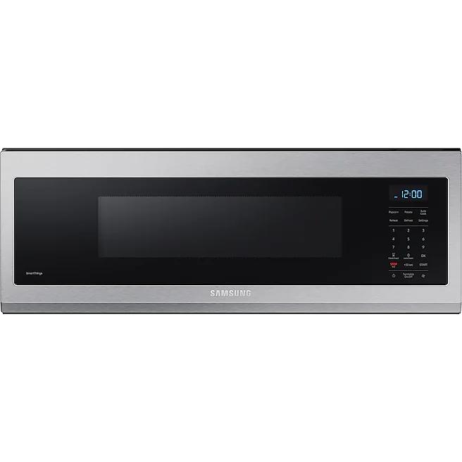  Samsung 30-inch, 1.1 cu.ft. Over-the-Range Microwave Oven with Wi-Fi Connectivity ME11A7510DS/AC IMAGE 1