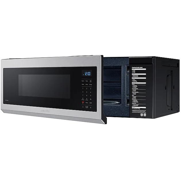  Samsung 30-inch, 1.1 cu.ft. Over-the-Range Microwave Oven with Wi-Fi Connectivity ME11A7510DS/AC IMAGE 4