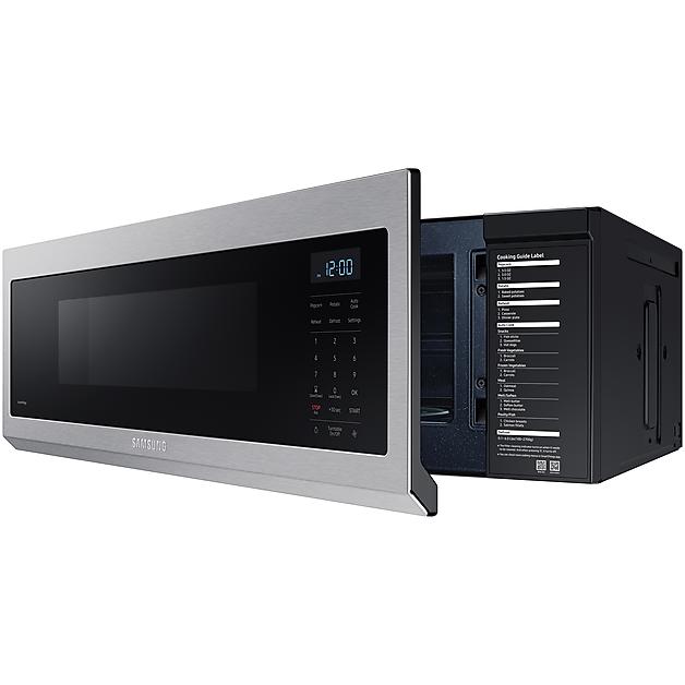  Samsung 30-inch, 1.1 cu.ft. Over-the-Range Microwave Oven with Wi-Fi Connectivity ME11A7510DS/AC IMAGE 6