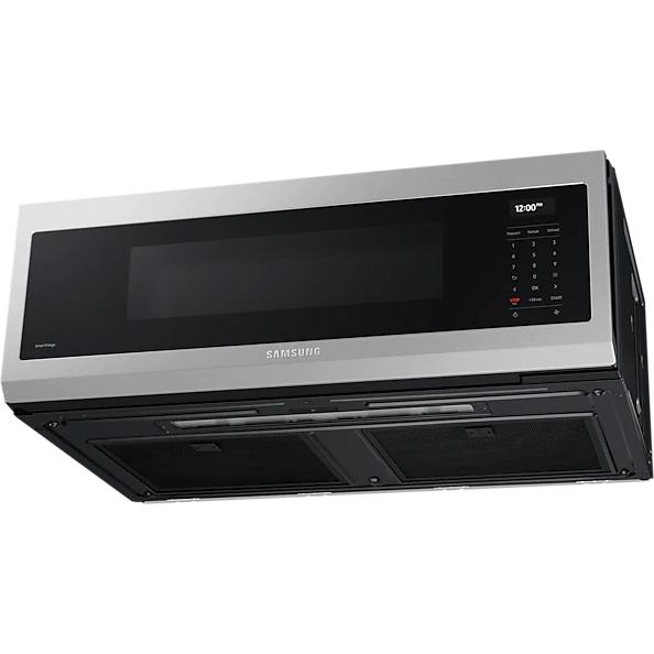  Samsung 30-inch, 1.1 cu.ft. Over-the-Range Microwave Oven with Wi-Fi Connectivity ME11A7710DS/AC IMAGE 14