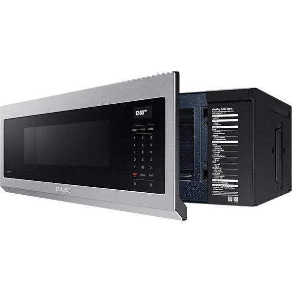  Samsung 30-inch, 1.1 cu.ft. Over-the-Range Microwave Oven with Wi-Fi Connectivity ME11A7710DS/AC IMAGE 6