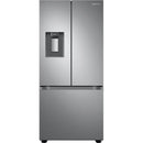  Samsung 30-inch, 22 cu.ft. French 3-Door Refrigerator with Water Dispensing System RF22A4221SR/AA IMAGE 1