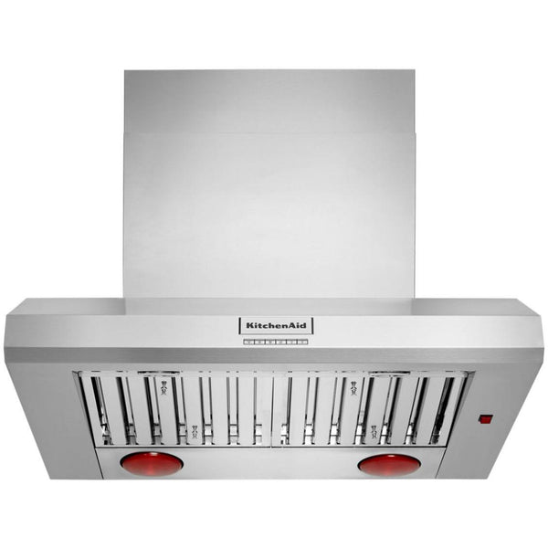  KitchenAid 36-inch Commercial-Style Wall Mount Hood Shell KVWC956KSS IMAGE 1