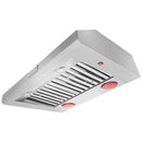  KitchenAid 36-inch Commercial-Style Wall Mount Hood Shell KVWC956KSS IMAGE 5