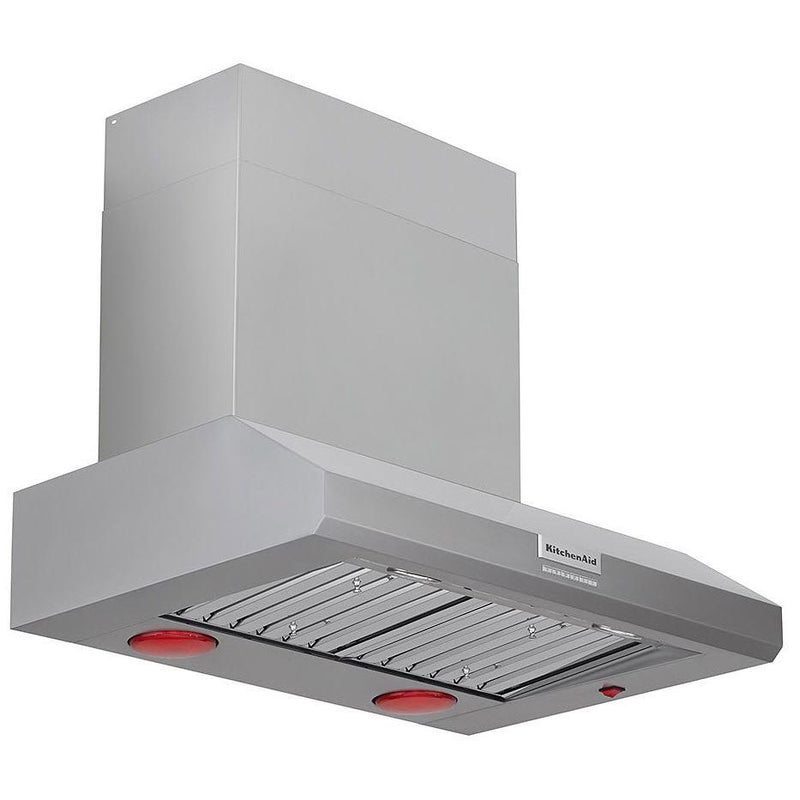  KitchenAid 36-inch Commercial-Style Wall Mount Hood Shell KVWC956KSS IMAGE 6