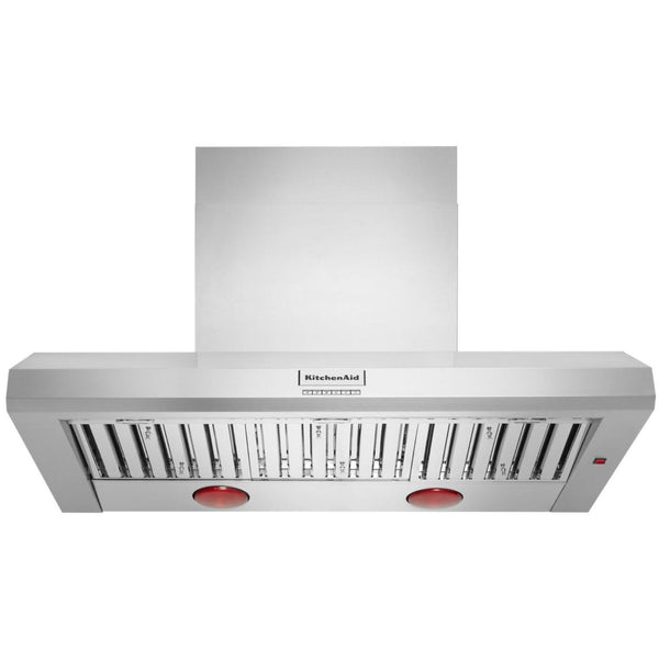  KitchenAid 48-inch Commercial-Style Wall Mount Hood Shell KVWC958KSS IMAGE 1