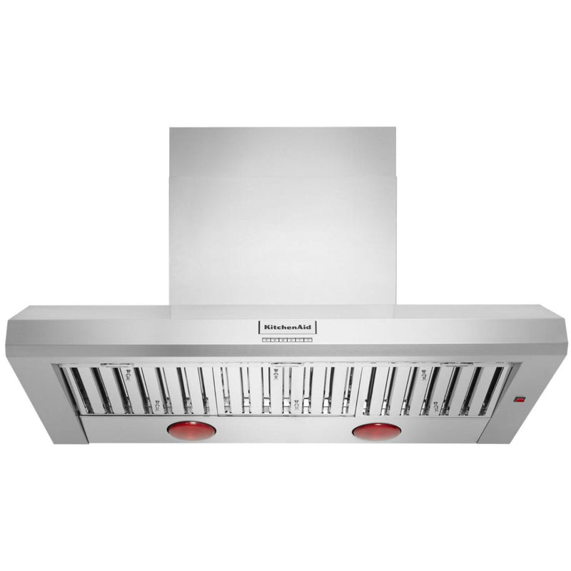  KitchenAid 48-inch Commercial-Style Wall Mount Hood Shell KVWC958KSS IMAGE 1