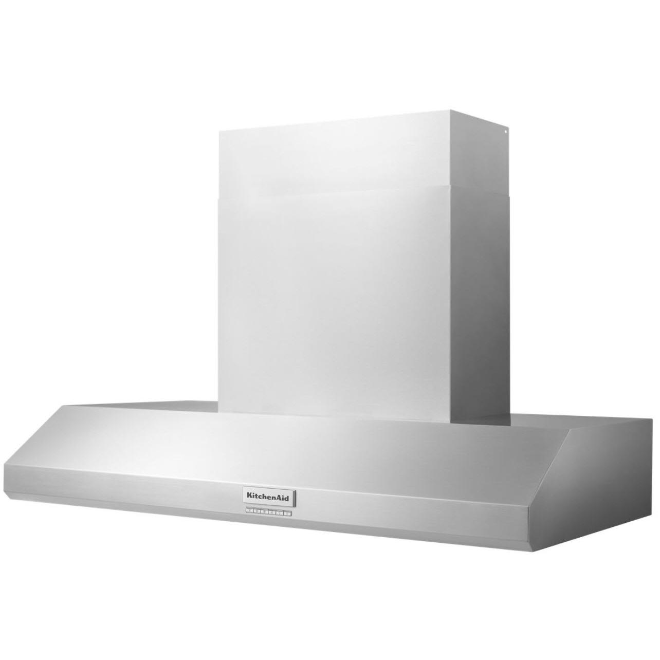 KitchenAid 48-inch Commercial-Style Wall Mount Hood Shell KVWC958KSS IMAGE 2