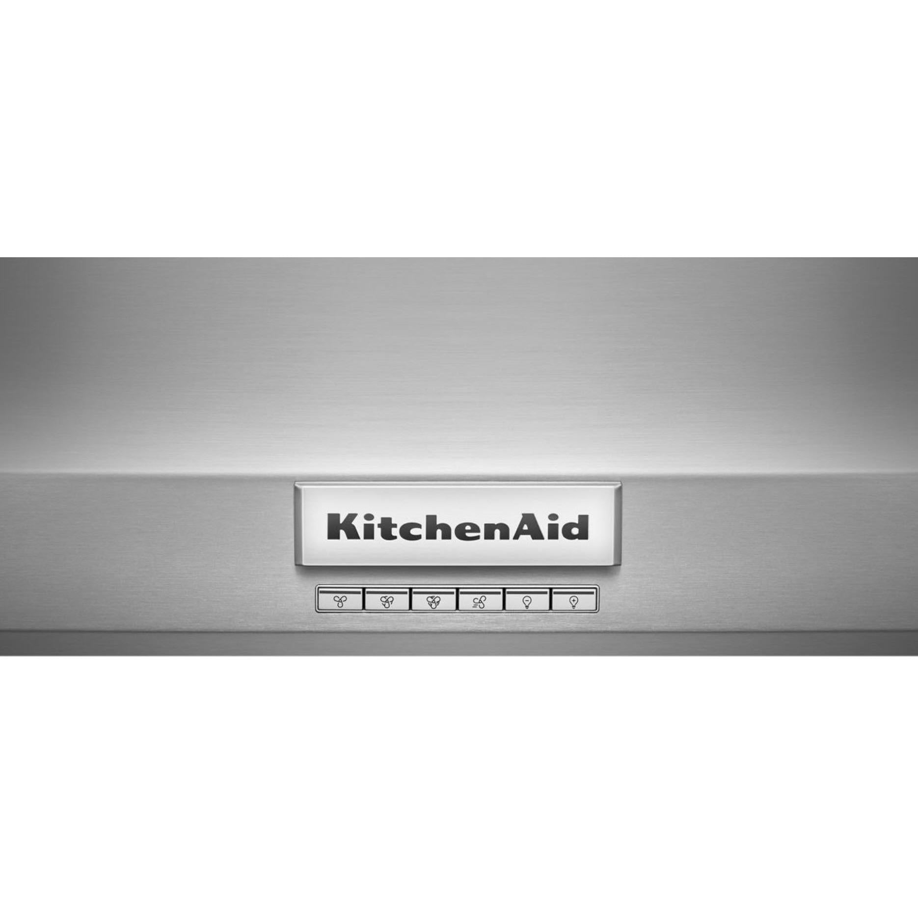  KitchenAid 48-inch Commercial-Style Wall Mount Hood Shell KVWC958KSS IMAGE 4