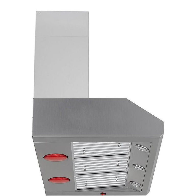  KitchenAid 48-inch Commercial-Style Wall Mount Hood Shell KVWC958KSS IMAGE 6