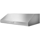  KitchenAid 36-inch Commercial-Style Series Under Cabinet Range Hood KVUC606KSS IMAGE 2