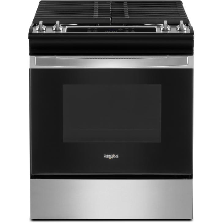  Whirlpool 30-inch Freestanding Gas Range with Frozen Bake™ Technology WEG515S0LS IMAGE 1