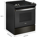  Whirlpool 30-inch Freestanding Electric Range with Frozen Bake™ Technology YWEE515S0LV IMAGE 8