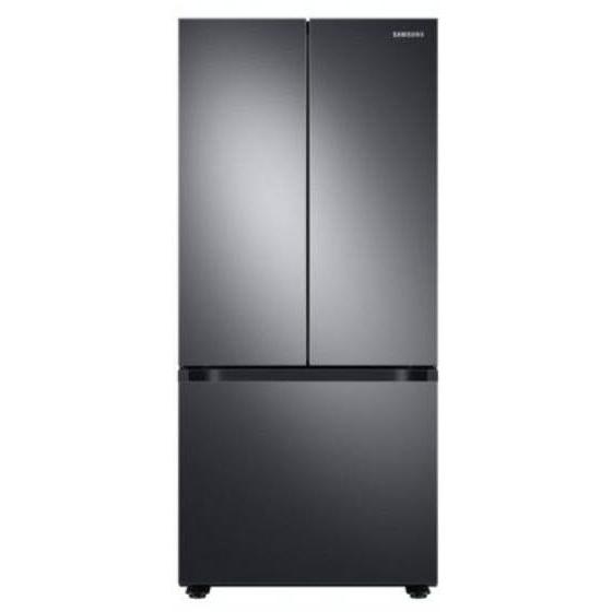  Samsung 30-inch, 22 cu.ft. French 3-Door Refrigerator with Wi-Fi RF22A4111SG/AA IMAGE 1