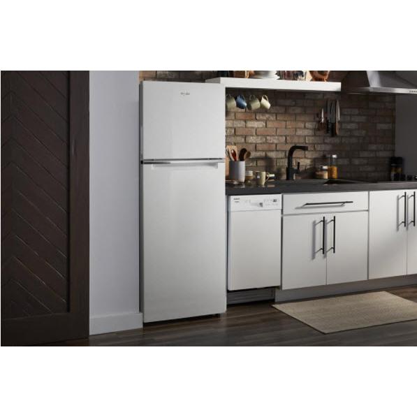  Whirlpool 24-inch, 12.9 cu.ft. Freestanding Top Freezer Refrigerator WRT313CZLW IMAGE 11