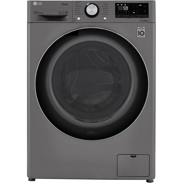  LG All-in-One Electric Laundry Center with TurboWash™ Technology WM3555HVA IMAGE 1