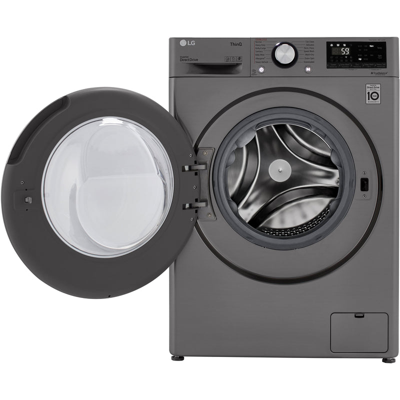  LG All-in-One Electric Laundry Center with TurboWash™ Technology WM3555HVA IMAGE 9