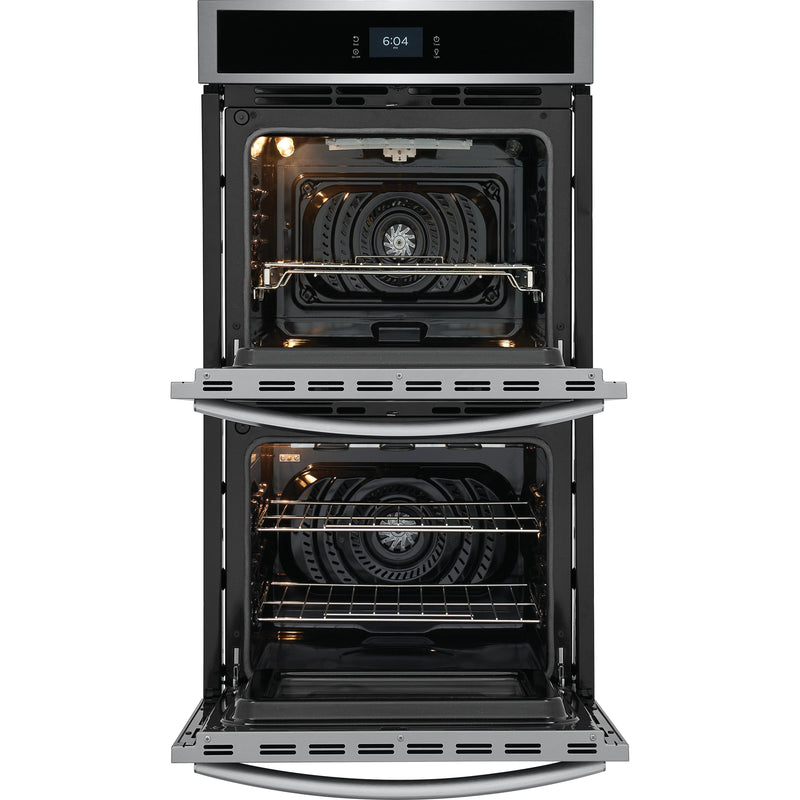  Frigidaire Gallery 27-inch Double Electric Wall Oven with Total Convection GCWD2767AF IMAGE 2