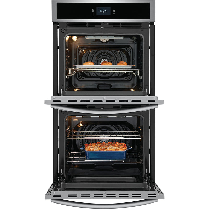  Frigidaire Gallery 27-inch Double Electric Wall Oven with Total Convection GCWD2767AF IMAGE 3