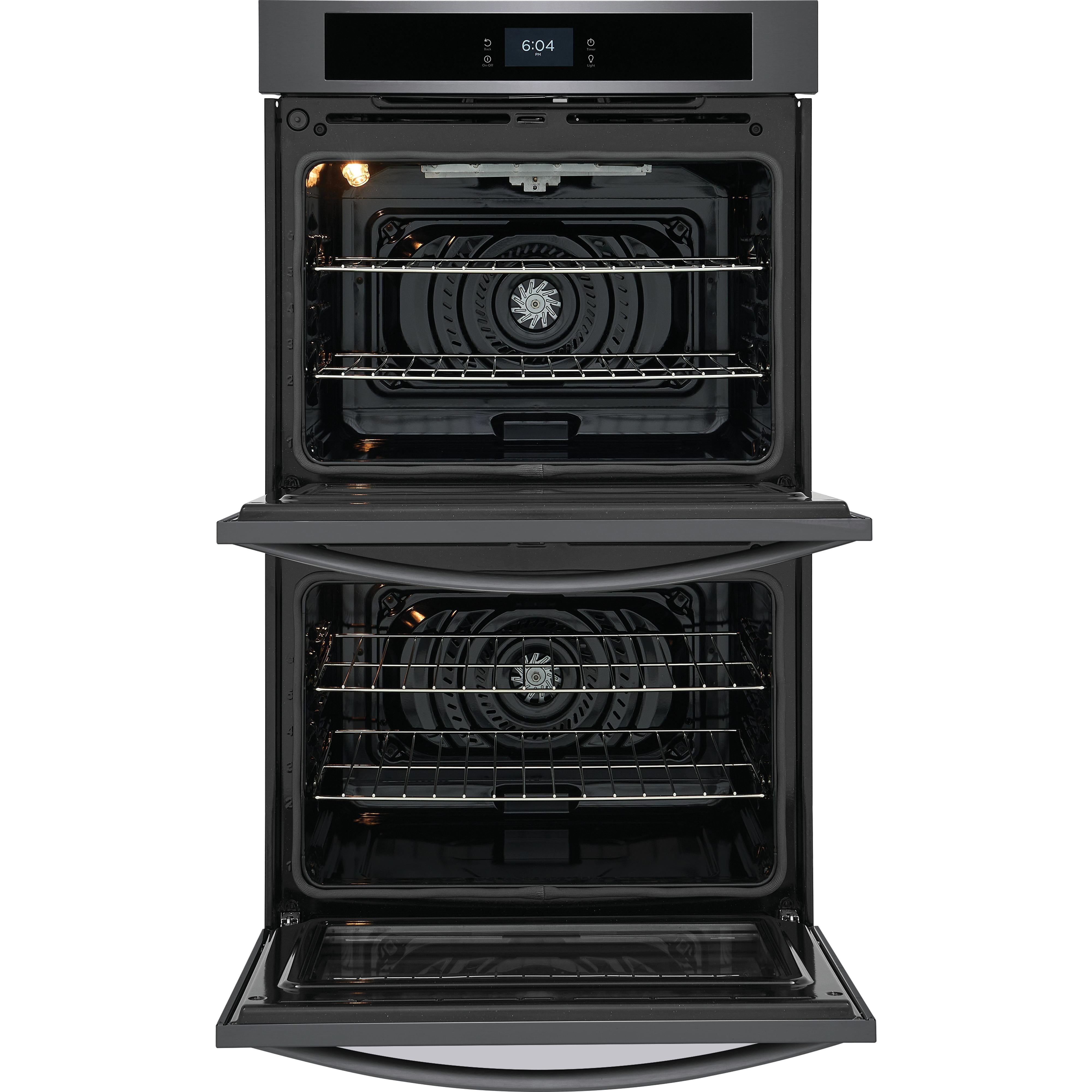  Frigidaire 30-inch Double Electric Wall Oven with Fan Convection FCWD3027AD IMAGE 2