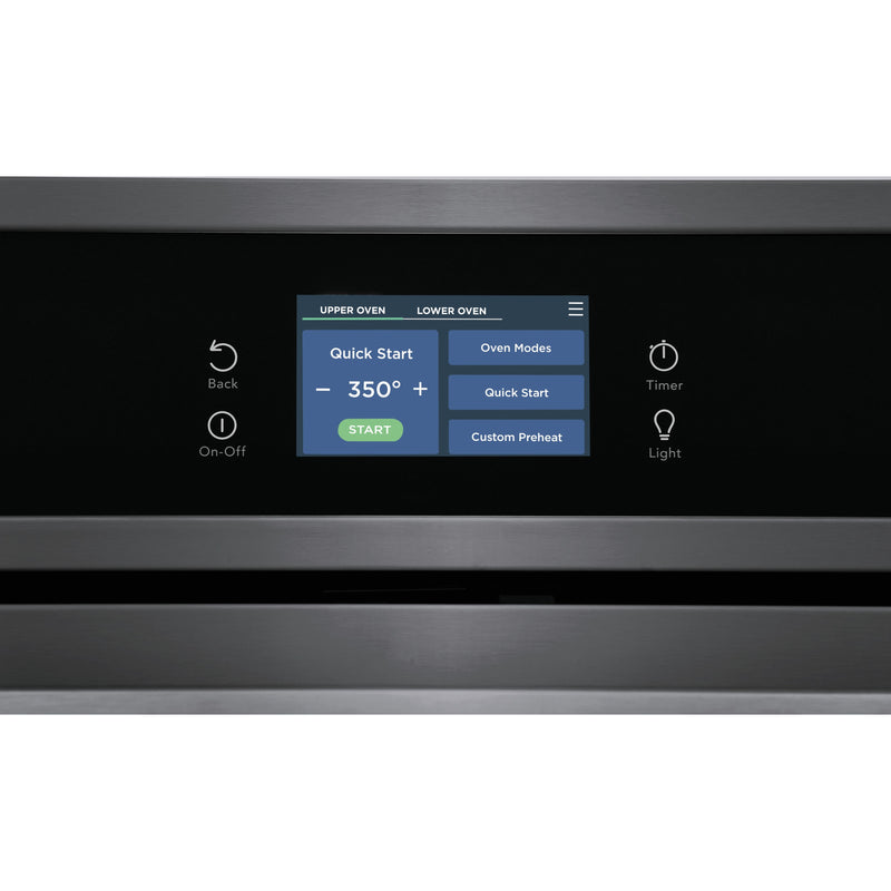  Frigidaire 30-inch Double Electric Wall Oven with Fan Convection FCWD3027AD IMAGE 4