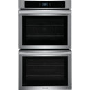  Frigidaire 30-inch Double Electric Wall Oven with Fan Convection FCWD3027AS IMAGE 1
