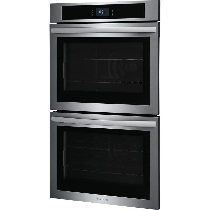  Frigidaire 30-inch Double Electric Wall Oven with Fan Convection FCWD3027AS IMAGE 6