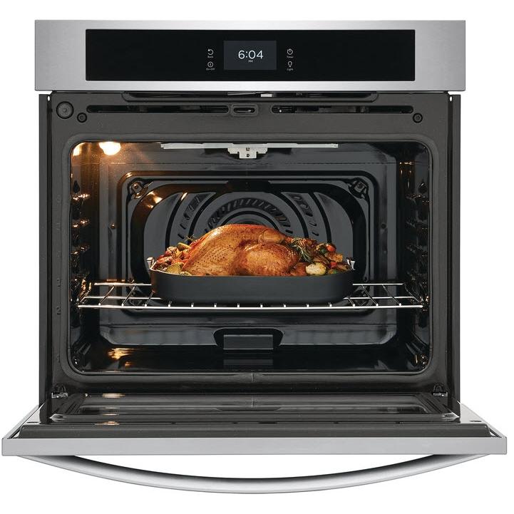  Frigidaire 30-inch, 5.3 cu.ft. Built-in Single Wall Oven with Convection Technology FCWS3027AS IMAGE 8