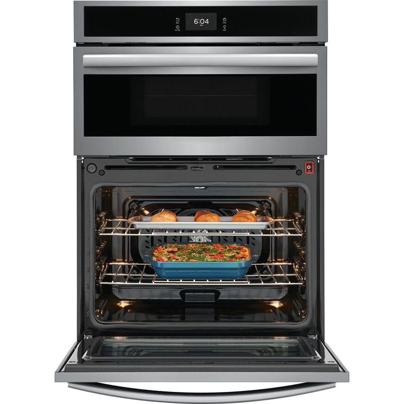  Frigidaire Gallery 30-inch Built-in Microwave Combination Oven with Convection Technology GCWM3067AF IMAGE 3