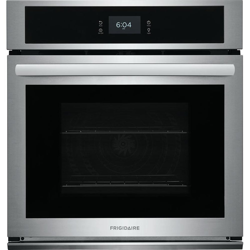  Frigidaire 27-inch, 3.8 cu. ft. Built-in Single Wall Oven with Convection Technology FCWS2727AS IMAGE 1
