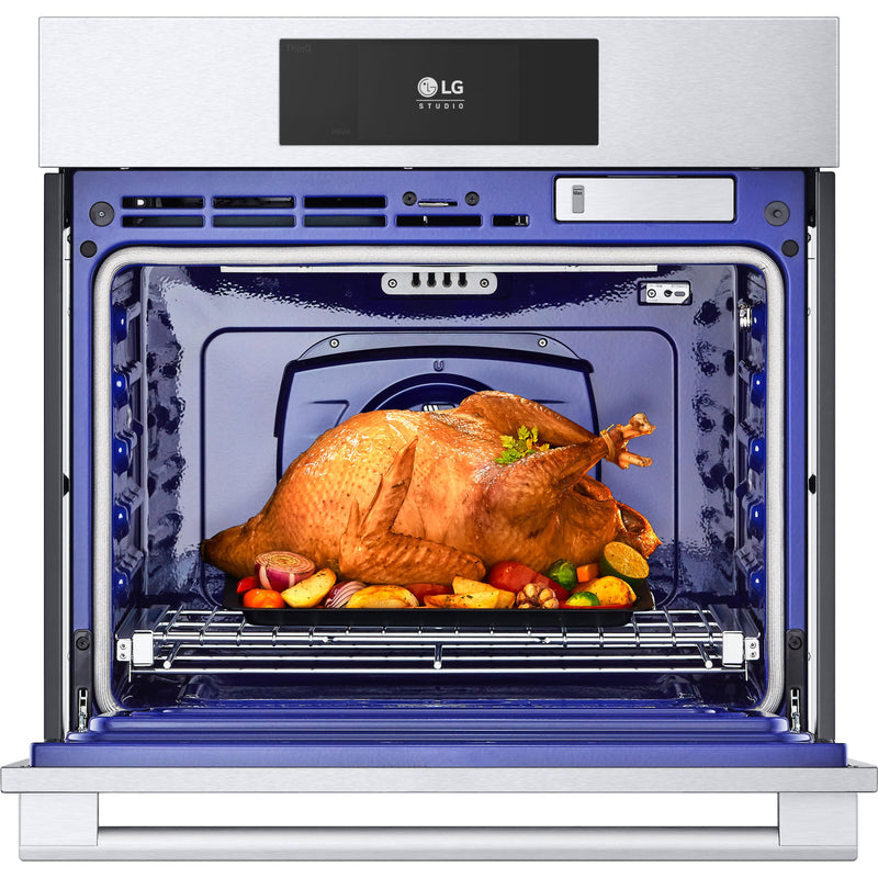  LG STUDIO Studio 30-inch, 4.7 cu.ft. Built-in Single Wall Oven with Convection Technology WSES4728F IMAGE 5