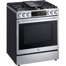  LG STUDIO Studio 30-inch Slide-in Gas Range with Convection Technology LSGS6338F IMAGE 13