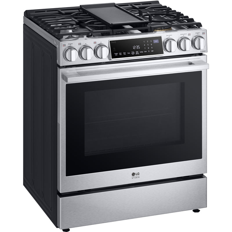  LG STUDIO Studio 30-inch Slide-in Gas Range with Convection Technology LSGS6338F IMAGE 13