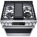  LG STUDIO Studio 30-inch Slide-in Gas Range with Convection Technology LSGS6338F IMAGE 2