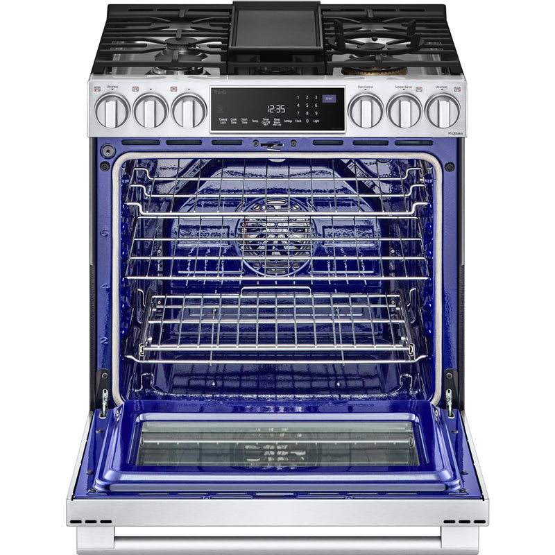  LG STUDIO Studio 30-inch Slide-in Gas Range with Convection Technology LSGS6338F IMAGE 6