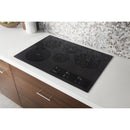  Whirlpool 30-inch, Built-in Electric Cooktop with FlexHeat™ Element WCE97US0KB IMAGE 4