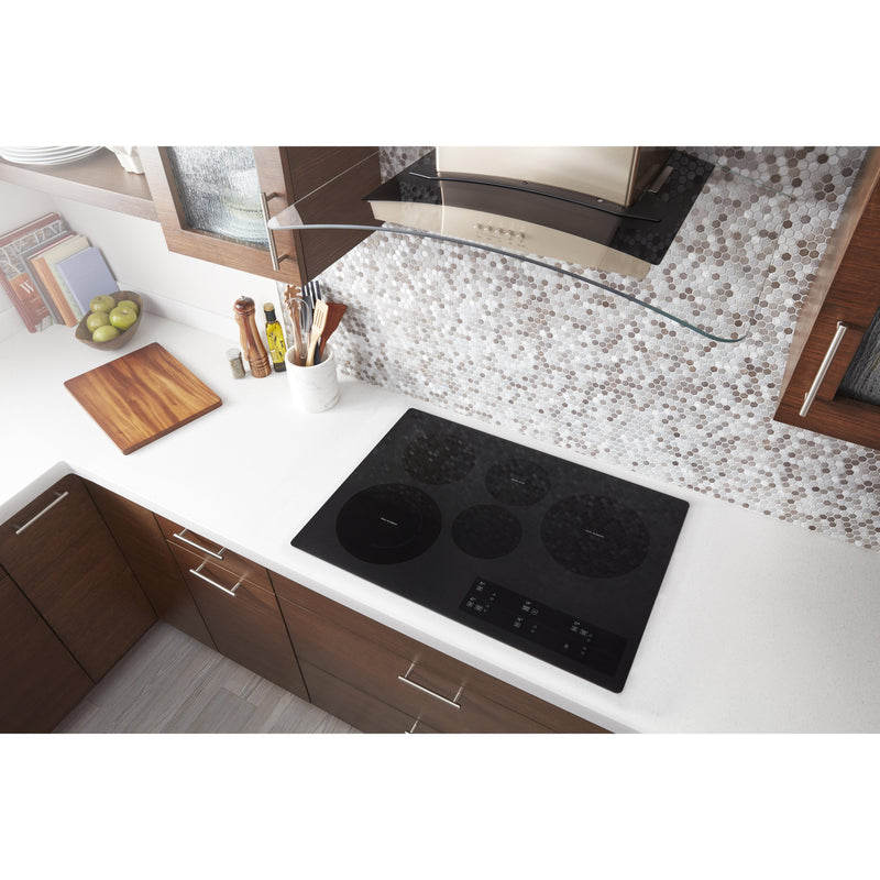  Whirlpool 30-inch, Built-in Electric Cooktop with FlexHeat™ Element WCE97US0KB IMAGE 5