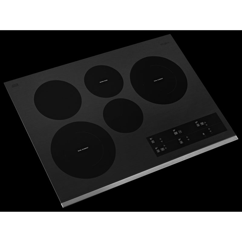  Whirlpool 30-inch, Built-in Electric Cooktop with FlexHeat™ Element WCE97US0KS IMAGE 5